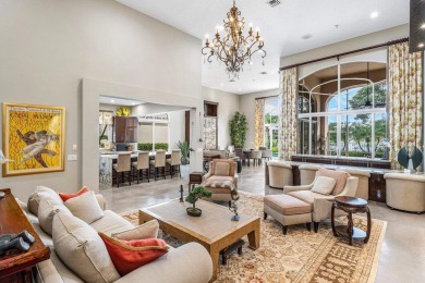 This iconically designed one-story home offers 3,415 square feet on Polo Club of Boca Raton in Florida - for sale on GolfHomes.com, golf home, golf lot