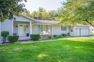 This beautiful 3-bedroom, 2-bath ranch is tucked away in the on Teugega Country Club in New York - for sale on GolfHomes.com, golf home, golf lot