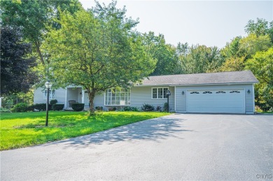 This beautiful 3-bedroom, 2-bath ranch is tucked away in the on Teugega Country Club in New York - for sale on GolfHomes.com, golf home, golf lot