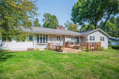 This beautiful 3-bedroom, 2-bath ranch is tucked away in the on Teugega Country Club in New York - for sale on GolfHomes.com, golf home, golf lot