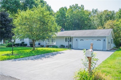 This beautiful 3-bedroom, 2-bath ranch is tucked away in the on Teugega Country Club in New York - for sale on GolfHomes.com, golf home, golf lot