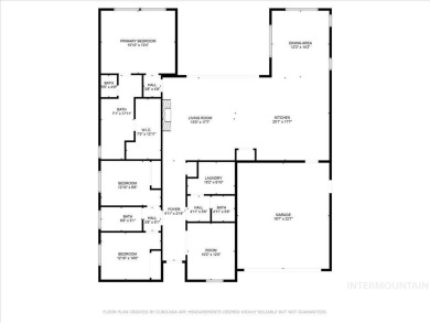 This brand-new, single-story home in the 55+ Trilogy Valor gated on Falcon Crest Golf Club in Idaho - for sale on GolfHomes.com, golf home, golf lot