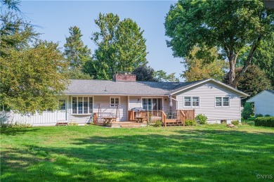 This beautiful 3-bedroom, 2-bath ranch is tucked away in the on Teugega Country Club in New York - for sale on GolfHomes.com, golf home, golf lot