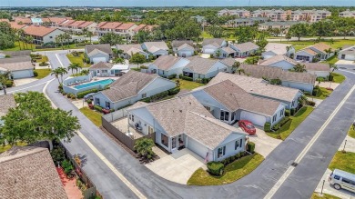 Light, Bright and Airy, this Charming MAINTENANCE-FREE Villa has on Capri Isle Golf Club in Florida - for sale on GolfHomes.com, golf home, golf lot