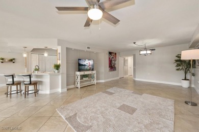 Enjoy serene water views in this bright, first-floor condo in on Bonita Fairways in Florida - for sale on GolfHomes.com, golf home, golf lot
