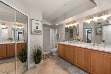 Enjoy serene water views in this bright, first-floor condo in on Bonita Fairways in Florida - for sale on GolfHomes.com, golf home, golf lot