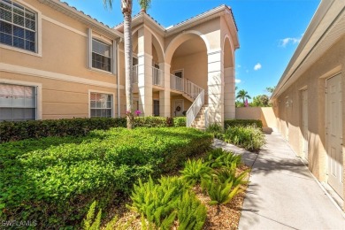 Enjoy serene water views in this bright, first-floor condo in on Bonita Fairways in Florida - for sale on GolfHomes.com, golf home, golf lot