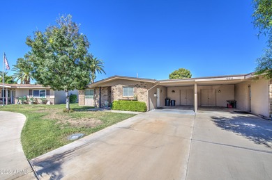 Welcome to your Ideal Retreat in this Charming 2 bedroom, 2 on Sun City South Golf Course in Arizona - for sale on GolfHomes.com, golf home, golf lot