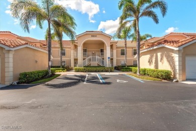 Enjoy serene water views in this bright, first-floor condo in on Bonita Fairways in Florida - for sale on GolfHomes.com, golf home, golf lot