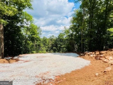 Beautiful view of mountains and water from this unrestricted lot on Currahee Golf Club in Georgia - for sale on GolfHomes.com, golf home, golf lot