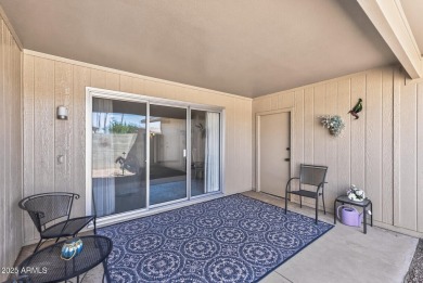 FURNISHED AND READY FOR YOU!!  This sunny, bright end unit in on Stardust Golf Course in Arizona - for sale on GolfHomes.com, golf home, golf lot
