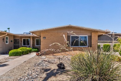 FURNISHED AND READY FOR YOU!!  This sunny, bright end unit in on Stardust Golf Course in Arizona - for sale on GolfHomes.com, golf home, golf lot