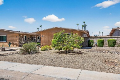FURNISHED AND READY FOR YOU!!  This sunny, bright end unit in on Stardust Golf Course in Arizona - for sale on GolfHomes.com, golf home, golf lot
