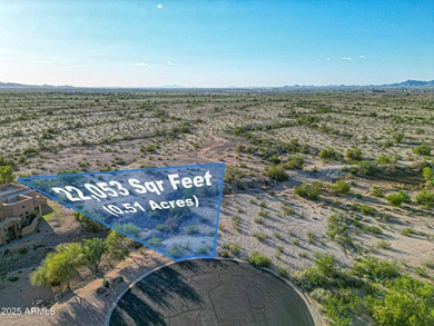 Amazing Estrella custom home site!  Half acre lot with scenic on Estrella Mountain Ranch Golf Course in Arizona - for sale on GolfHomes.com, golf home, golf lot