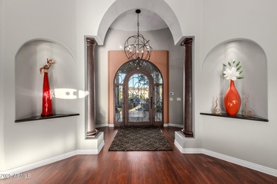 Experience luxury & comfort in this stunning residence backing on Tonto Verde Golf Club in Arizona - for sale on GolfHomes.com, golf home, golf lot