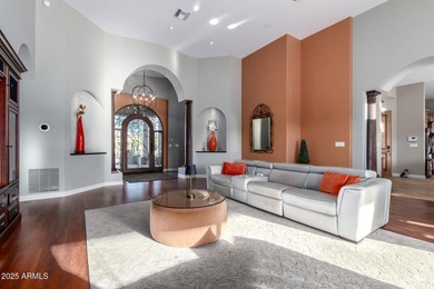 Experience luxury & comfort in this stunning residence backing on Tonto Verde Golf Club in Arizona - for sale on GolfHomes.com, golf home, golf lot