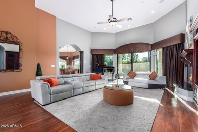 Experience luxury & comfort in this stunning residence backing on Tonto Verde Golf Club in Arizona - for sale on GolfHomes.com, golf home, golf lot