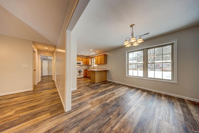 Located in the heart of Santa Claus, this well-maintained on Christmas Lake Golf Course in Indiana - for sale on GolfHomes.com, golf home, golf lot