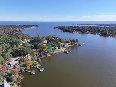 Beautiful waterfront home site.  
Bosher Point jewel on Sound Golf Links at Albemarle Plantation in North Carolina - for sale on GolfHomes.com, golf home, golf lot