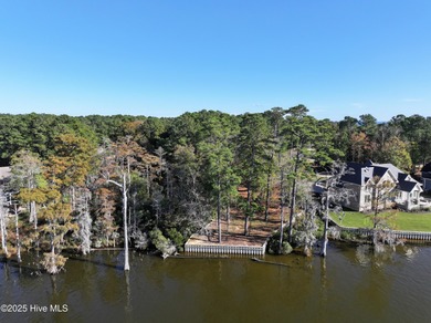 Beautiful waterfront home site. Bosher Point jewel, partially on Sound Golf Links at Albemarle Plantation in North Carolina - for sale on GolfHomes.com, golf home, golf lot