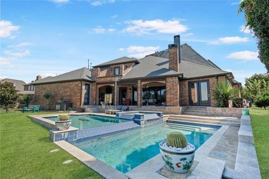 Remodeled in 2021, this Gentle Creek masterpiece sits on one of on Gentle Creek Golf Club in Texas - for sale on GolfHomes.com, golf home, golf lot