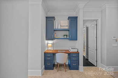 Luxurious Waterfront Retreat in The Point! Perfectly blending on Trump National Golf Club Charlotte in North Carolina - for sale on GolfHomes.com, golf home, golf lot