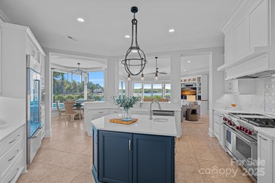 Luxurious Waterfront Retreat in The Point! Perfectly blending on Trump National Golf Club Charlotte in North Carolina - for sale on GolfHomes.com, golf home, golf lot