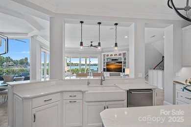 Luxurious Waterfront Retreat in The Point! Perfectly blending on Trump National Golf Club Charlotte in North Carolina - for sale on GolfHomes.com, golf home, golf lot