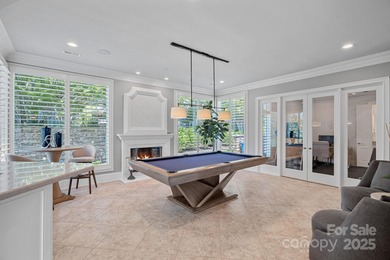 Luxurious Waterfront Retreat in The Point! Perfectly blending on Trump National Golf Club Charlotte in North Carolina - for sale on GolfHomes.com, golf home, golf lot