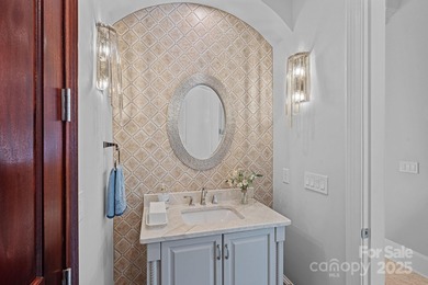 Luxurious Waterfront Retreat in The Point! Perfectly blending on Trump National Golf Club Charlotte in North Carolina - for sale on GolfHomes.com, golf home, golf lot