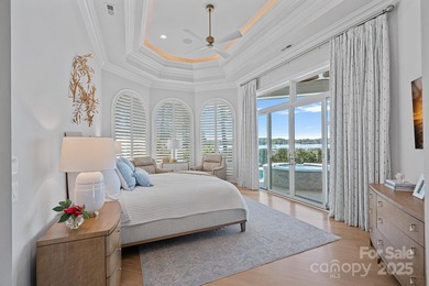 Luxurious Waterfront Retreat in The Point! Perfectly blending on Trump National Golf Club Charlotte in North Carolina - for sale on GolfHomes.com, golf home, golf lot
