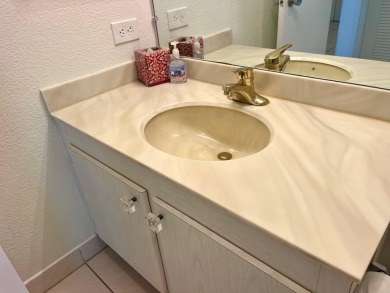 Immaculate, airy, bright turnkey condo (includes all furniture on Fountains Golf and Country Club in Florida - for sale on GolfHomes.com, golf home, golf lot
