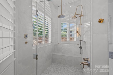 Luxurious Waterfront Retreat in The Point! Perfectly blending on Trump National Golf Club Charlotte in North Carolina - for sale on GolfHomes.com, golf home, golf lot