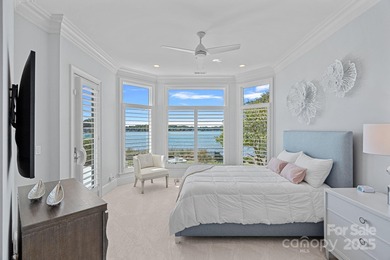 Luxurious Waterfront Retreat in The Point! Perfectly blending on Trump National Golf Club Charlotte in North Carolina - for sale on GolfHomes.com, golf home, golf lot
