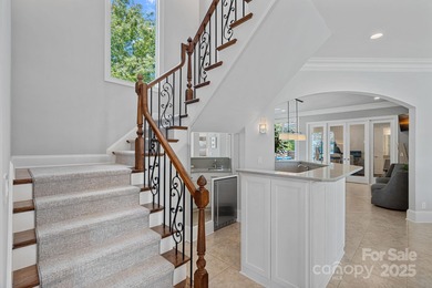 Luxurious Waterfront Retreat in The Point! Perfectly blending on Trump National Golf Club Charlotte in North Carolina - for sale on GolfHomes.com, golf home, golf lot