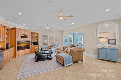 Luxurious Waterfront Retreat in The Point! Perfectly blending on Trump National Golf Club Charlotte in North Carolina - for sale on GolfHomes.com, golf home, golf lot