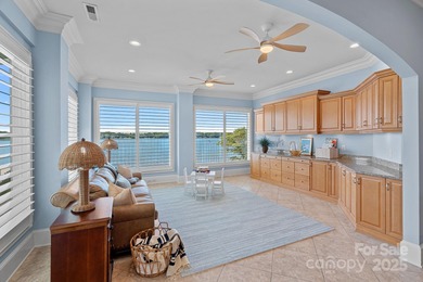 Luxurious Waterfront Retreat in The Point! Perfectly blending on Trump National Golf Club Charlotte in North Carolina - for sale on GolfHomes.com, golf home, golf lot