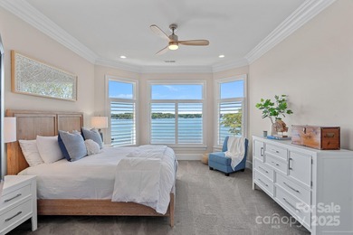 Luxurious Waterfront Retreat in The Point! Perfectly blending on Trump National Golf Club Charlotte in North Carolina - for sale on GolfHomes.com, golf home, golf lot