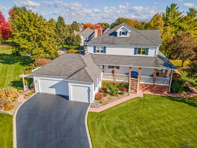 Welcome to this beautifully crafted custom home in the on Chalet Hills Golf Club in Illinois - for sale on GolfHomes.com, golf home, golf lot