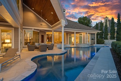 Luxurious Waterfront Retreat in The Point! Perfectly blending on Trump National Golf Club Charlotte in North Carolina - for sale on GolfHomes.com, golf home, golf lot