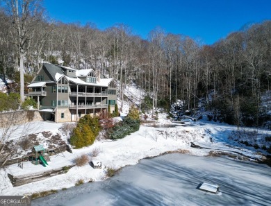 5.75 acres at 3300 feet elevation with 2 ponds and a waterfall on Sky Valley Resort and Country Club in Georgia - for sale on GolfHomes.com, golf home, golf lot