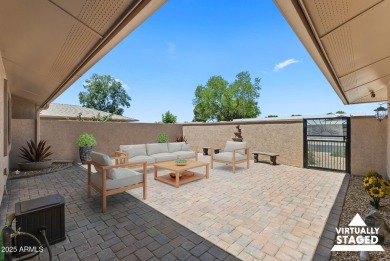 Stunning Gemini Twin home on Union Hills Golf Course with serene on Union Hills Country Club in Arizona - for sale on GolfHomes.com, golf home, golf lot