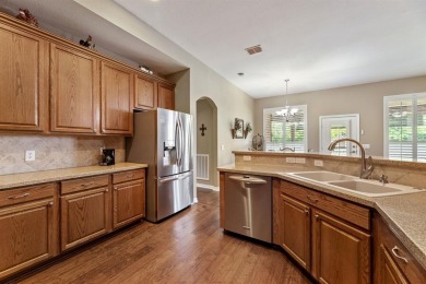 POPULAR BOWIE FLOOR PLAN ON GOLF COURSE - FENCED BACKYARD WITH on Heritage Ranch Golf and Country Club in Texas - for sale on GolfHomes.com, golf home, golf lot
