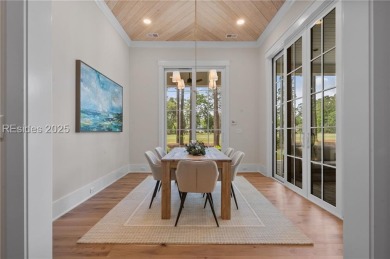 Beautiful NEW HOME in Colleton River with a great view of on Colleton River Plantation Club in South Carolina - for sale on GolfHomes.com, golf home, golf lot