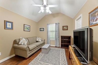 POPULAR BOWIE FLOOR PLAN ON GOLF COURSE - FENCED BACKYARD WITH on Heritage Ranch Golf and Country Club in Texas - for sale on GolfHomes.com, golf home, golf lot