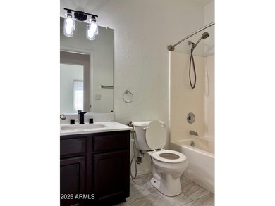 Welcome to this spacious 3-bedroom, 2-bath townhome located in a on AllGolf At Rio Salado in Arizona - for sale on GolfHomes.com, golf home, golf lot