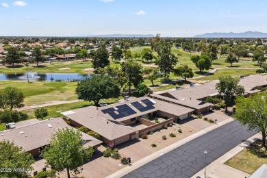 Stunning Gemini Twin home on Union Hills Golf Course with serene on Union Hills Country Club in Arizona - for sale on GolfHomes.com, golf home, golf lot