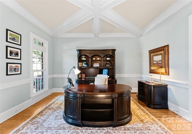 Timeless Southern charm meets lake living! Situated on a large on Trump National Golf Club Charlotte in North Carolina - for sale on GolfHomes.com, golf home, golf lot