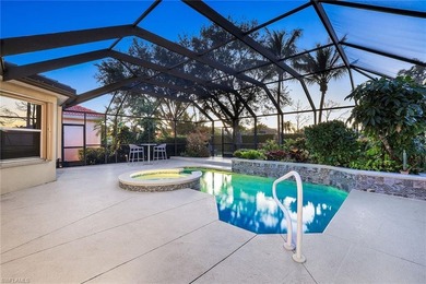 Shaded by the expansive canopy of a mature oak, the backyard is on Villages of Country Creek Golf Course in Florida - for sale on GolfHomes.com, golf home, golf lot