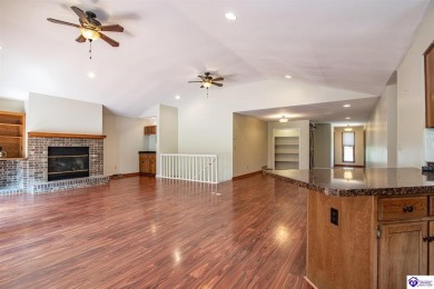 Come see what this ranch home has to offer. This home is right on Doe Valley Country Club in Kentucky - for sale on GolfHomes.com, golf home, golf lot